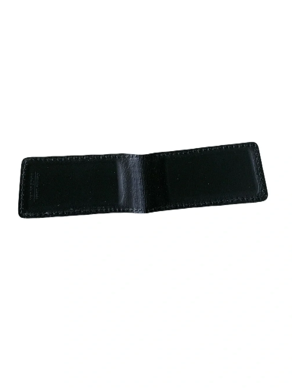 Men’s Black Genuine Lizard Skin Strong Magnetic Money Clip Cash Made in USA